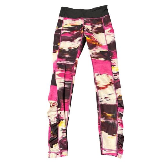 Lululemon Speed Tight Berry Print High Rise Legging Womens Size 4 - Picture 1 of 4